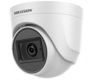 5мп Turbo HD відеокамера Hikvision з вбудованим мікрофоном