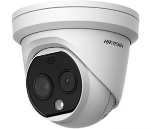 4МП бі-спектральна тепловизионная IP камера Hikvision