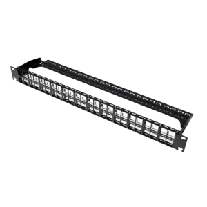 Патч-панель 19″ 48 RJ45, 1U, без модулів, LW