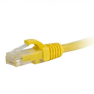 Патч-корд литий жовтий UTP, RJ45 0.5m, кат. 5Е