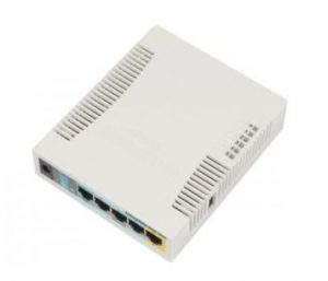2.4GHz Wi-Fi маршрутизатор з 5-портами Ethernet для домашнього використання