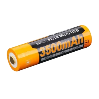 Акумулятор 18650 3500 mAh micro usb зарядка