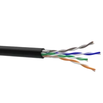 Кабель UTP cat 5e, бухта 305 м вуличний 2хпарний (4х жил. * 0,50)